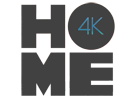 Логотип канала HOME 4K