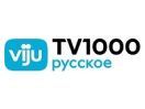 Логотип канала viju TV1000 Русское